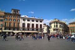 Piazza Bra, Verona.