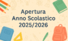 Apertura a.s. 2025/2026